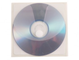 5 fundas para CD/DVD Q-Connect autoadhesivas con velcro